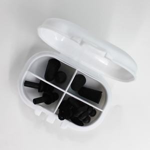 حزمة حماية السمع من السيليكون والمطاط قابلة للتخصيص من EASETRIP PU 4 قطع مع حقيبة عرض تروجي - Product Image 5