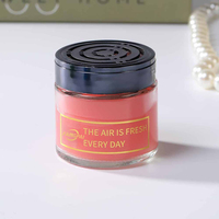 Diffuseur de parfum en gel pour voiture de luxe, senteur lavande, motif solide, caractéristiques de sécurité, parfum personnalisé, sans danger pour les animaux, biodégradable