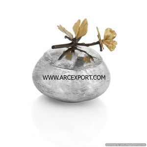 Gingko más hermoso diseñador elegante cuenco nuevo diseño lattest arte y artesanía decoración al por mayor de lujo mejor calidad cuencos para servir - Product Image 6