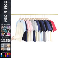 Nouveautés d'été personnalisées des fabricants de vêtements 240 grammes T-shirt unisexe 100% coton avec motif solide col à manches courtes