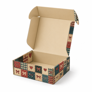 Cajas <span class=keywords><strong>de</strong></span> Envío Corrugadas Americanas Vintage Impresas Personalizadas <span class=keywords><strong>de</strong></span> Primera Calidad con Logotipo para Envíos <span class=keywords><strong>de</strong></span> Marca - Product Image 2