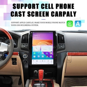 Radio Android 16 pouces pour Toyota Land Cruiser LC200 2007-2015 Écran tactile complet Multimédia Sans fil Carplay GPS Navigateur - Product Image 4
