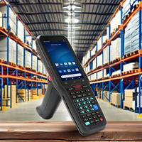 Clavier complet 4 pouces Android PDA NFC Reader CPU Data Terminal 1D/2D QR Code Barcode Scanner Handheld Android 10/12 Operating