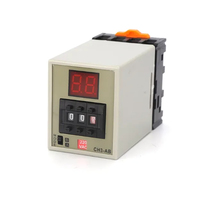 AD3-DM relais de temps numérique codé DIP, relais numérique à retard sous tension CH3-AB, AC 220V