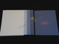 Échantillon gratuit de feuilles de papier Deshiwei A3 A4 Film PET étanche à jet d'encre translucide laiteux sérigraphie fabrication de plaques offset