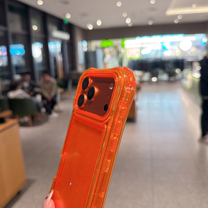 Funda de teléfono móvil 3 en 1 con cojín de aire Beautyline brillante para <span class=keywords><strong>iPhone</strong></span> 17 16 15 14 13 12 11 Pro Max, funda de parachoques con cordón para mujer 360 - Product Image 5