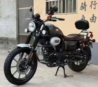 RA2 200cc SEKON Moto Cruiser Rétro Monocylindre Refroidie par Air EFI Fiable Économique Confortable Moto de Route