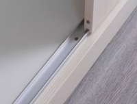 Armoire coulissante en acier avec miroir, impression personnalisée, pour chambre à coucher
