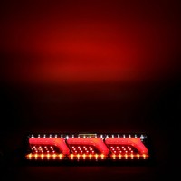 Feu arrière LED séquentiel pour camion et remorque, robuste, 33cm 46cm, COB DRL, Stop, Frein, Clignotant, Marche arrière, 12V 24V, Étanche