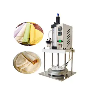 Press roti mexican bread tortilla making and cooked machine