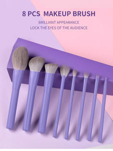 Set <span class=keywords><strong>Pennelli</strong></span> <span class=keywords><strong>da</strong></span> Trucco Rosa Opaco di Alta Qualità all'Ingrosso, Set di Lusso Vegano Rosa <span class=keywords><strong>da</strong></span> 8 Pezzi, <span class=keywords><strong>Pennelli</strong></span> <span class=keywords><strong>da</strong></span> <span class=keywords><strong>Make</strong></span>-<span class=keywords><strong>up</strong></span> con Logo Personalizzato - Product Image 2