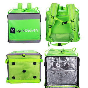 Sac à dos isotherme pour aliments de grande taille, imperméable, personnalisé, pour moto, pizza, livraison - Product Image 5