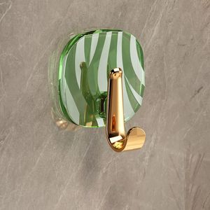 Acrylic Hook Punch-free Self-adhesive Bathroom Hook <b>Wall</b> Mounted Towel <b>Hanger</b> Coat Key Hanging Hooks Home Decor Holder - Product Image 4