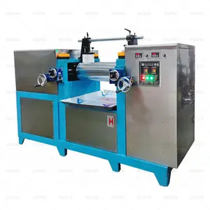 Rubber And Plastic Silicone Two Roll Mill Production Type Rubber Compound Two Roll Mill Rubber Mixing Equipment