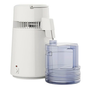 <span class=keywords><strong>Destilador</strong></span> <span class=keywords><strong>de</strong></span> <span class=keywords><strong>Agua</strong></span> Eléctrico <span class=keywords><strong>de</strong></span> Acero Inoxidable 304 con Jarra <span class=keywords><strong>de</strong></span> Vidrio para Encimera, Uso Doméstico, 400 ml, 100 GPD - Product Image 4