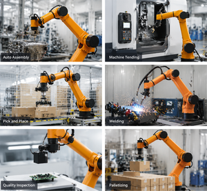 Robot Colaborativo Profesional de 6 Ejes de Alta Resistencia bibo AUBO I16 con Carga Útil de 16 kg para Paletización y Manipulación Industrial - Product Image 2