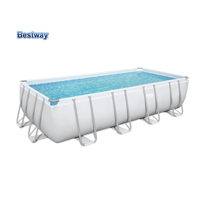 Наземный бассейн Bestway 56466 из ПВХ с премиальной стальной рамой для взрослых для семейного отдыха