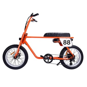 Vélo électrique motorisé pour passagers, fourni directement par l'usine, avec batterie lithium intégrée 48V 500W - Product Image 5