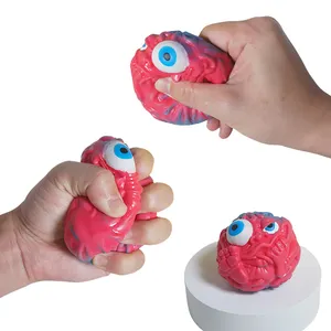 Monster Toy Balls TIKTOK Best Selling Squish Toy Colorful Spraying Painting Ball Monsters Stress Relief Ball