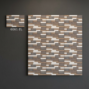 Azulejo de pared de cerámica digital brillante para exteriores OEM 10x15, azulejo de pared autoadhesivo de diseño de calidad premium de 250x375 mm - Product Image 6