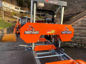 RIMA SAW MILLガソリンポータブル製材所4pcsフレーム付き高速切断機械木材切断機ログプロセッサ - Product Image 3