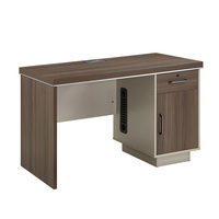 Bureaux informatiques modernes en bois pour cadres, dirigeants et PDG, avec tiroirs, table simple, ensemble de mobilier de bureau, personnalisation en usine, vente en gros