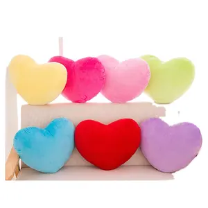 30cm Warm Heart Shape Stuffed Super Soft Velboa Plush Valentine gifts for valentine's day in Stock for Wholesale