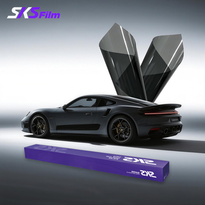 Película de Seguridad Transparente SKS de Calidad Premium de 8 <span class=keywords><strong>Mil</strong></span> para Ventanas, Película de Vidrio Templado Antirrotura para el Hogar y la Oficina - Product Image 1