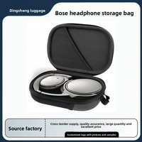 Étui EVA pour casque BOSE Dr QC35II/25/45 MK343, étanche, antichoc, anti-poussière, pliable, avec fermeture éclair, sac de rangement pour casque, sac pour écouteurs
