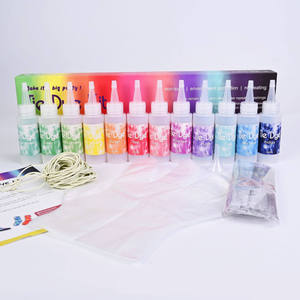 Art Tie Dye Kit 12 <span class=keywords><strong>colores</strong></span> No tóxico Custom Tie Dye Kit Paint Set <span class=keywords><strong>para</strong></span> niños <span class=keywords><strong>Ropa</strong></span> Tie Dye Shirt Kit - Product Image 3