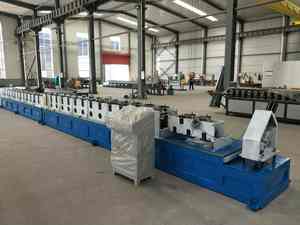 Hochpräzise Qualitätsmarke PLC-gesteuerte Motorisierte Automatische Hohlstahl-Türrahmen-Herstellungsmaschine für Kaltwalzformung - Product Image 2