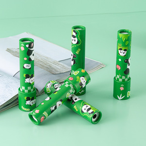 Juguete educativo Panda Kaleidoscope para niños, experimento científico, juguete de aprendizaje interactivo para padres e hijos, manual de papel verde - Product Image 1