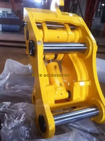 Attache rapide hydraulique haute performance pour toutes les excavatrices, construction renforcée avec verrou de sécurité intégré