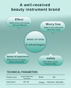 Appareil professionnel 9 en 1 de dermabrasion à l'eau, jet d'oxygène, soin du visage et des yeux, aqua peel, bulles d'oxygène, rajeunissement de la peau, machine de beauté pour salon SPA - Product Image 5