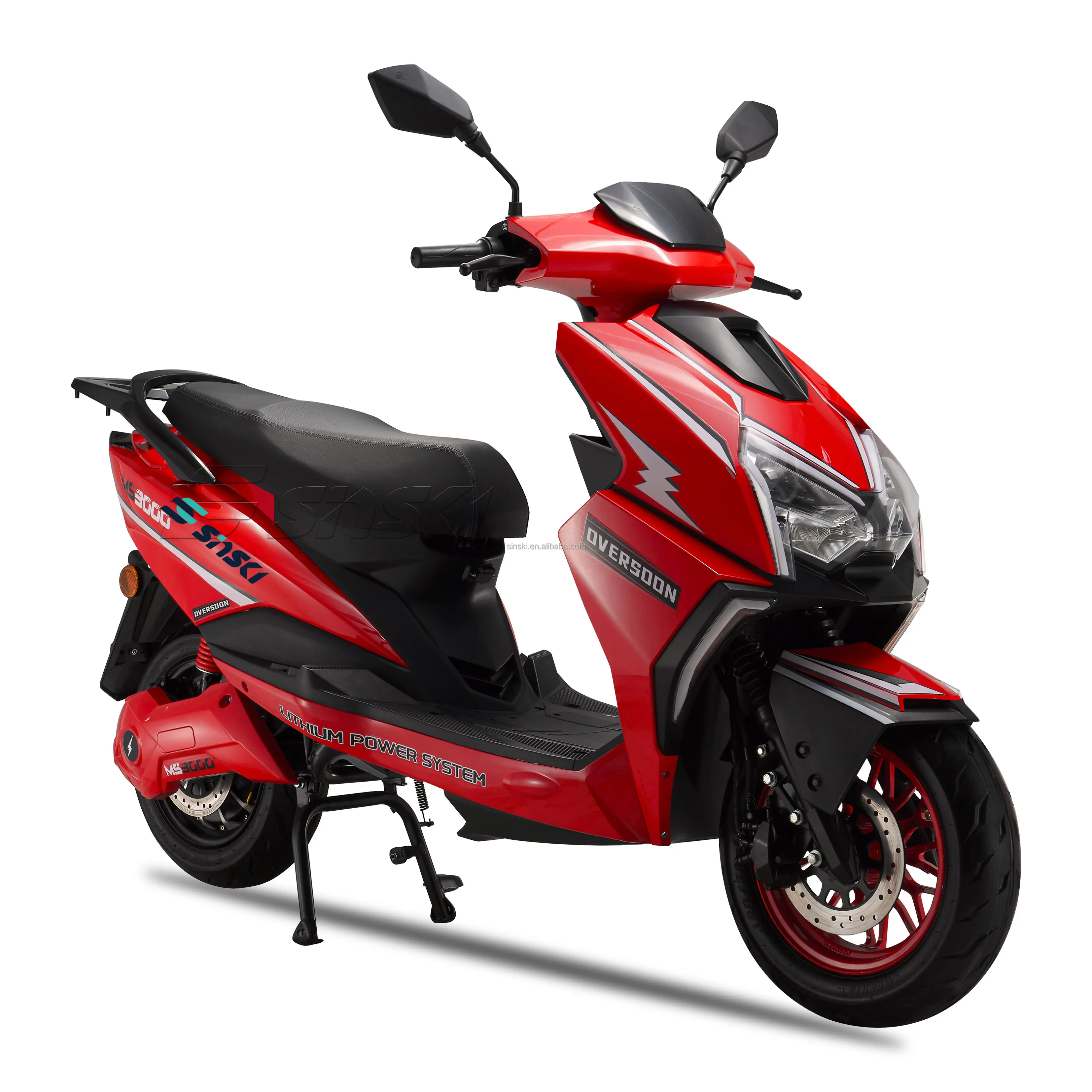 Sinski Elektrische Bromfiets Scooter Volwassen Eu Magazijn Elektrische Scooter Twee Wielen Elektrische Scooter Gemaakt In China