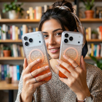 Funda de Lujo con Purpurina de Alta Calidad para Teléfono Móvil, Marco de Cámara Brillante con Degradado para iPhone 17 16 15 14 13 Pro Max