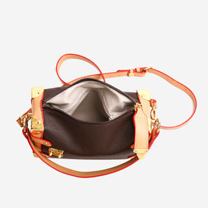 Bolsos de Mujer de Estilo Retro Europeo y Americano, con Patrones de Color Sólido Suaves y Formas Compactas y Exquisitas 6322 - Product Image 2