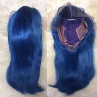 Fournisseurs chinois Alibaba, dropshipping en ligne, étiquette privée, perruques courtes en dentelle transparente de couleur violette, rose, marron, orange, bleu, vert