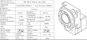 Plataforma giratoria con rodamientos de aire y reductores de velocidad para servomotores de eje hueco - Product Image 5