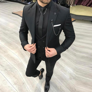 <span class=keywords><strong>Traje</strong></span> de <span class=keywords><strong>Verano</strong></span> para <span class=keywords><strong>Hombre</strong></span> XS-5XL, Corte Entallado, Cuello de Solapa, Un Botón, <span class=keywords><strong>Traje</strong></span> de <span class=keywords><strong>Boda</strong></span>, <span class=keywords><strong>Traje</strong></span> de Gala, Conjunto Casual de Tres Piezas - Product Image 5
