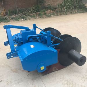 Rotary Tiller <b>Cultivator</b> For Tractor With Gearbox Multifunctional Farm Soil Preparation Machine Red - Product Image 2