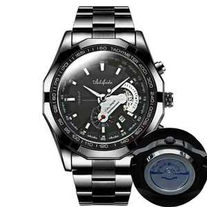 Venta al por mayor súper fábrica personaliza logotipos para relojes mecánicos de élite de negocios de lujo para hombres relojes de alta calidad a bajo precio - Product Image 4