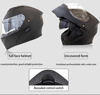 Helm Motor Flip Up Custom Terlaris dengan Lapisan Nyaman, Serat Karbon, dan Sistem Ventilasi Canggih