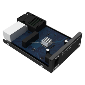 ราคาโรงงาน 10/100/1000Mbps ตัวแปลงสัญญาณไฟเบอร์ออปติกแบบ Single Mode Simplex SC 1 พอร์ตไฟเบอร์ 2 พอร์ต RJ45 - Product Image 6