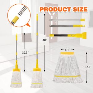 Usine professionnelle vadrouille <span class=keywords><strong>de</strong></span> <span class=keywords><strong>produits</strong></span> <span class=keywords><strong>de</strong></span> <span class=keywords><strong>nettoyage</strong></span> industriel en vente directe vadrouille humide en coton écologique vadrouille humide à bout bouclé - Product Image 2