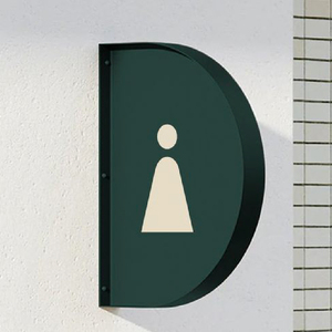 Plaques de porte personnalisées en acier inoxydable pour toilettes, panneaux de salle de bain d'hôtel, autocollants de signalisation pour toilettes femmes et hommes - Product Image 5
