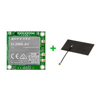 Placa base QUECTEL1 EC200AAUHA compatible con comunicación USB para aplicaciones M2M IoT