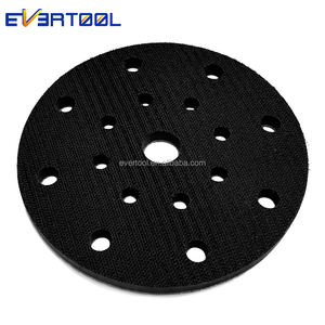 EVERTOOL 150mm 17-Loch Auto-Polier-Fächerschleifscheibe Schleifpad mit Klettverschluss für Schleifmaschinen - Product Image 3