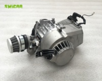 Mini moteur 49cc 2 temps moteur de démarrage par traction pour PIT Quad Dirt Bike Mini Pocket ATV enfants