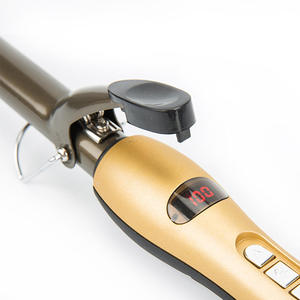 Fer à boucler intelligent à double usage sec et humide, antidérapant, avec isolation thermique et revêtement céramique pour le soin des cheveux - Product Image 2